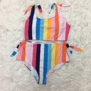 Two Piece Swimsuit Size L